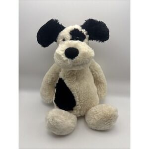 Jellycat Dog Plush Stuffed 12" Animal Black White Puppy Soft Toy London